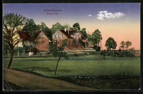AK Kaiserslautern, Bremer Hof im Frühling