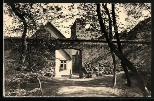 AK Penzlin, An der Stadtmauer