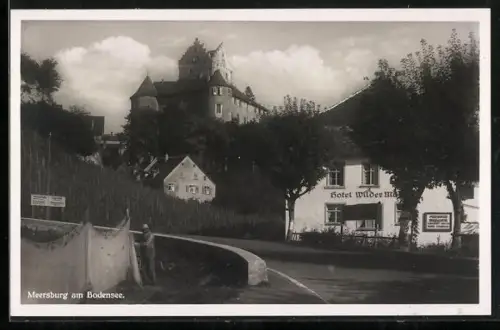 AK Meersburg, Hotel Wilder Mann