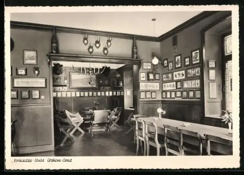 AK Cochem-Cond, Gasthaus Brixiade, In der Brixiaden-Stube