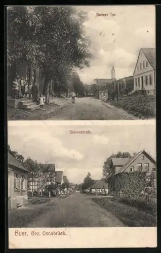 AK Buer / Osnabrück, Bremer Tor, Stüvenstrasse