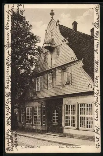 AK Quakenbrück, Das alte Patrizierhaus