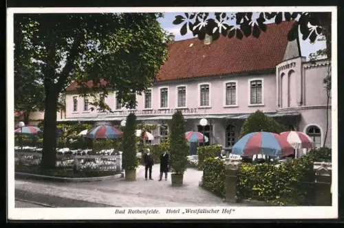 AK Bad Rothenfelde, Hotel Westfälischer Hof