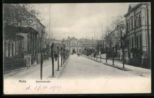 AK Melle, In der Bahnhofstrasse