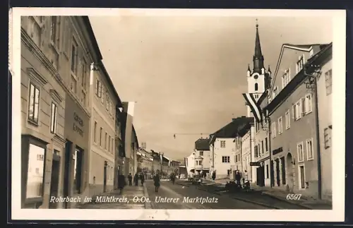 AK Rohrbach, Unterer Marktplatz