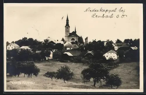 AK Niederkappel, Blick zur Kirche