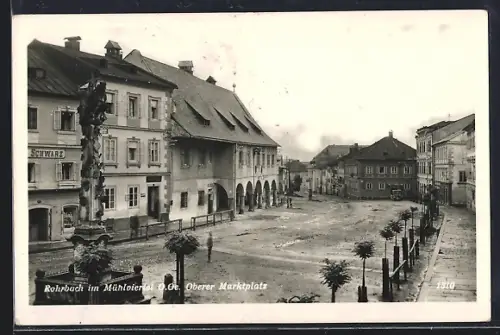 AK Rohrbach im Mühlviertel, Oberer Marktplatz