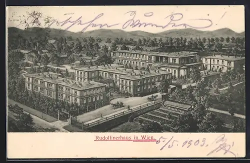AK Wien, Rudolfinerhaus, Gesamtansicht