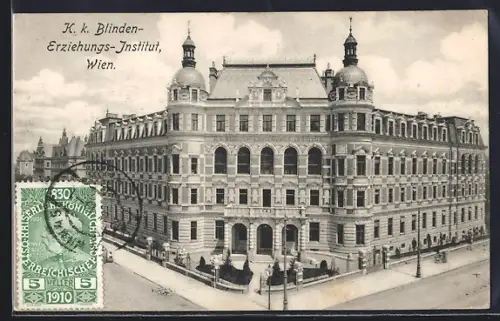 AK Wien, K. K. Blinden-Erziehungs-Institut
