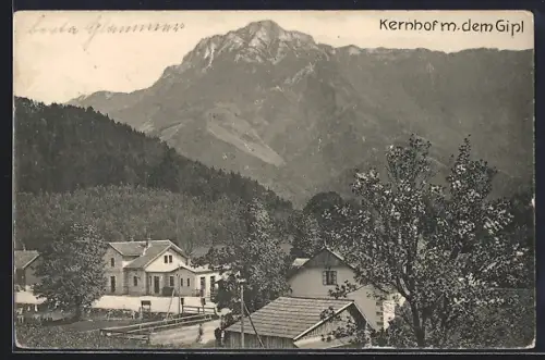 AK Kernhof, Ortsansicht mit dem Gipl