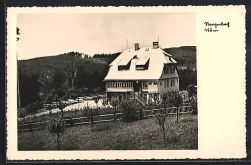 AK Ranzenbach im Wienerwald, Alpenvereinsheim und Jugendherberge