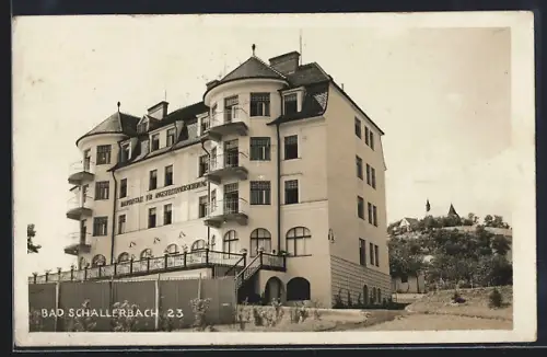 AK Bad Schallerbach, Hauptanstalt für Angestelltenversicherung