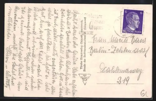 AK Gschnitz im Gschnitztal, Gasthof und Pension Gschnitzer Hof