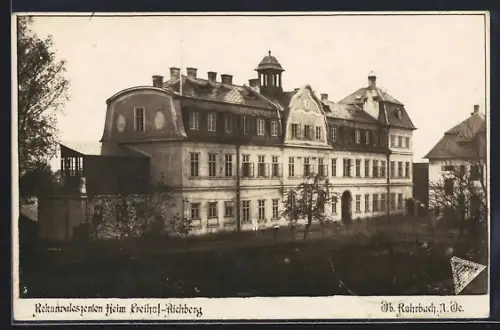 AK Ob. Rohrbach /N. Oe., Rekonvaleszentenheim Freihof-Richberg