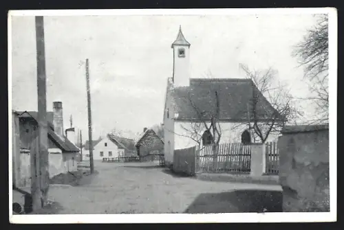 AK Wartmannstetten, Ortspartie