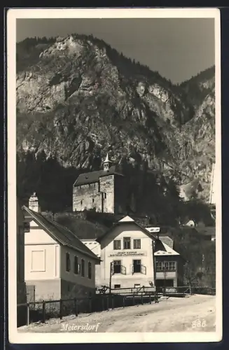 AK Meiersdorf, Gasthaus und Fleichhauerei, Bes. Josef Kamper