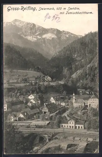 AK Gross-Reifling, Teilansicht mit Tamischbachturm