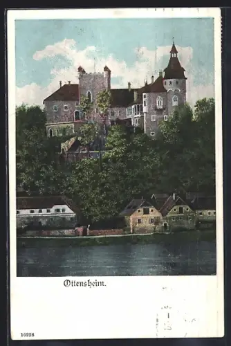 AK Ottensheim, Schloss mit Flusspartie