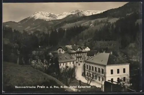 AK Prein a. d. Rax, Hotel Kaiserhof