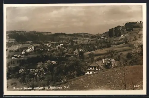 AK Julbach im Mühlkreis, Gesamtansicht von einem Hang aus