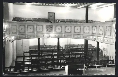 AK Grein a. Donau, Theatersaal, Innenansicht