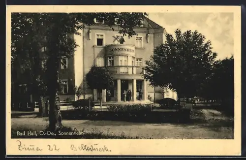 AK Bad Hall /O. Ö., Das Sonnenheim
