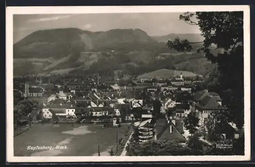 AK Kapfenberg /Stmk., Ortsansicht aus der Vogelschau