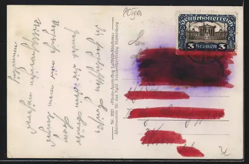 AK Eisenstadt, Totalansicht, Luftbild