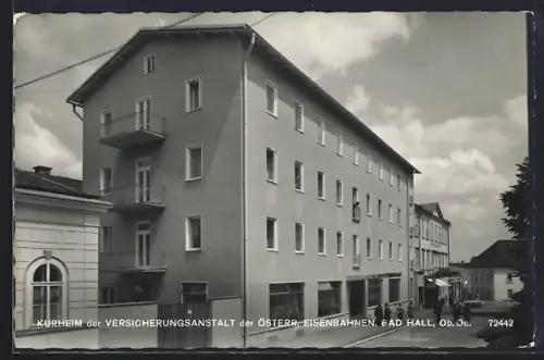 AK Bad Hall, Kurheim der Versicherungsanstalt der Österr. Eisenbahnen