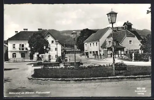 AK Mitterdorf i. Mürztal, Platzansicht