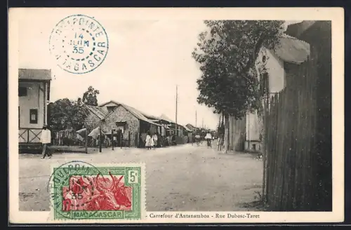 AK Foul Pointe, Carrefour d`Antanamboa, Rue Dubosc-Taret