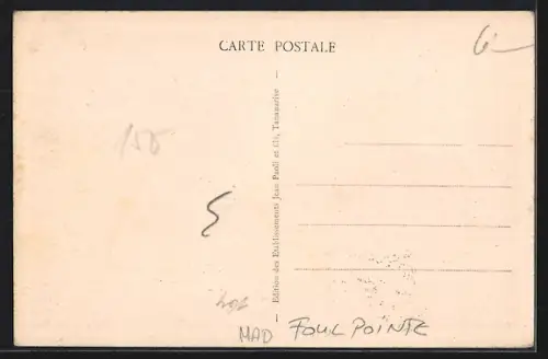 AK Foul Pointe, Carrefour d`Antanamboa, Rue Dubosc-Taret