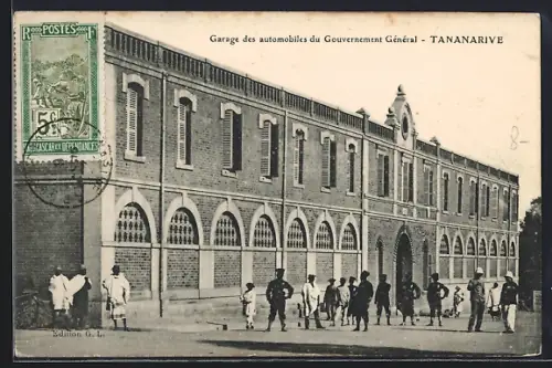 AK Tananarive, Garage des automobiles du Gouvernement Général