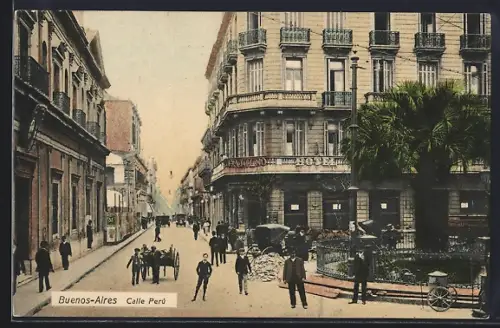 AK Buenos-Aires, Hotel Galileo, Calle Perú