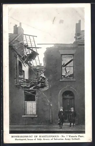 AK Hartlepools, Bombardement of Hartlepools, No. 7 Victoria Place