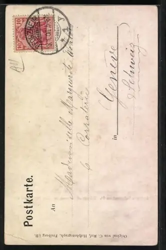 AK Neustadt, Badische Volkstrachten, Schwarzwälderinnen aus dem Amte Neustadt