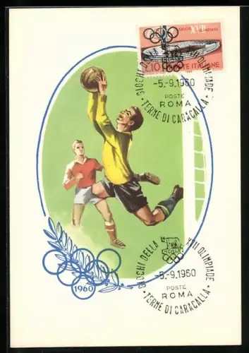 AK Olympische Spiele 1960, Fussball
