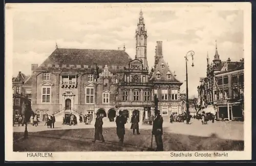 AK Haarlem, Stadthuis Groote Markt