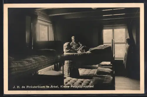 AK Arkel, J. H. de Pinksterblom, Kleine Meisjesslaapzaal