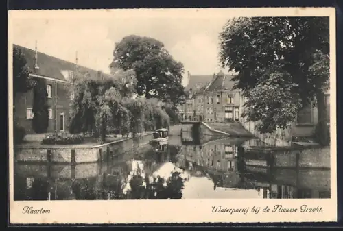 AK Haarlem, Waterpartij bij de Nieuwe Gracht