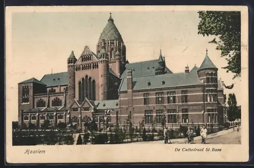 AK Haarlem, De Cathedraal St. Bavo