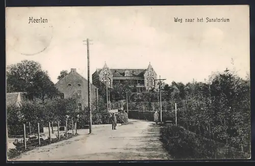 AK Heerlen, Weg naat het Sanatorium