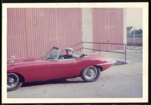 Fotografie Auto Jaguar E-Type, Roadster - Cabrio, Sportwagen