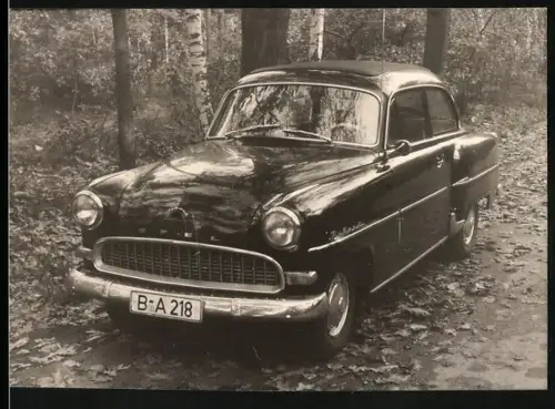 Fotografie Auto Opel Rekord, Coupe mit Kennzeichen Berlin