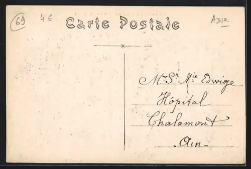 AK Chamelet /Rhône, Vue générale