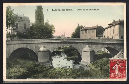AK L`Arbresle /Rhône, Pont de la Madeleine