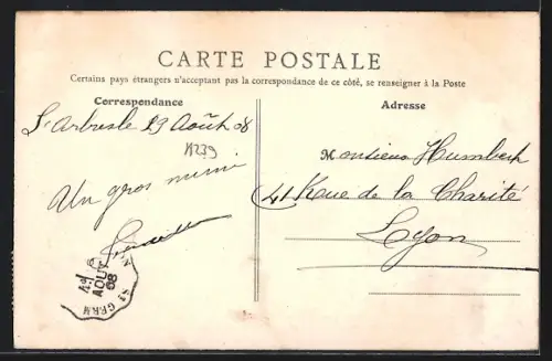 AK L`Arbresle /Rhône, Pont de la Madeleine