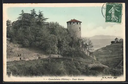 AK Condrieu /Rhône, Tour Garon
