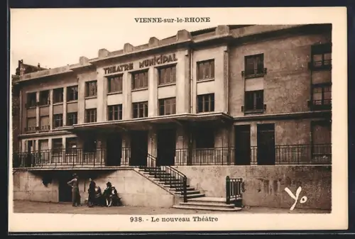 AK Vienne-sur-le-Rhône, Le nouveau Théâtre Municipal