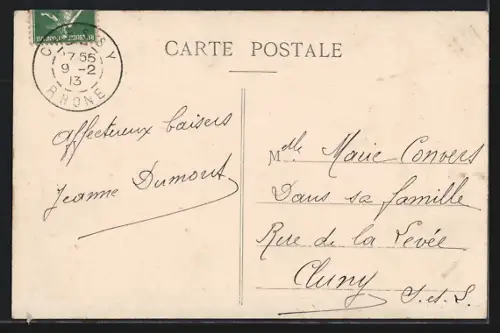 AK Chessy-les-Mines /Rhône, L`Église